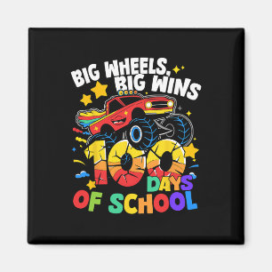 Aimant 100 Jours De Camion Scolaire 100E Jour De Garçons 