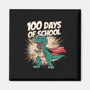 Aimant 100 Jours De L'École Enseignant Dido Héros 100ème 