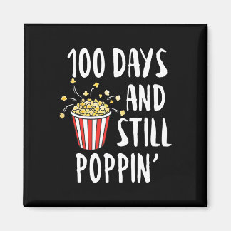 Aimant 100 Jours Et Encore Poppin Popcorn Enfants 100e Jo