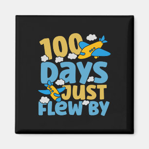 Aimant 100 Jours Mignons Juste Piloté Par Avion 100 Jours