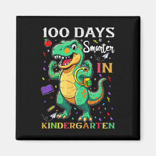 Aimant 100 jours plus intelligents en maternelle garçons 