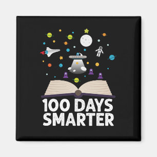 Aimant 100e Jour De L'École 100 Jours Livres Smartres Esp