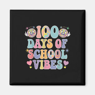 Aimant 100ème Jour De Vibes Scolaires Mignonne Sourire Vi