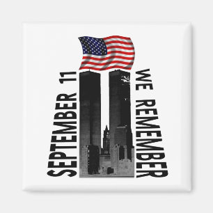 Aimant 11 septembre nous nous rappelons l'hommage