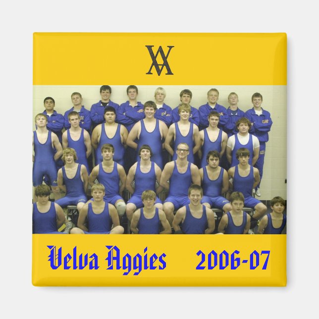 Aimant 127200631734_VGMwr, scan, Velva Aggies 2006-07 (Devant)