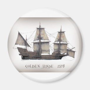 Aimant 1578 Hinde d'or