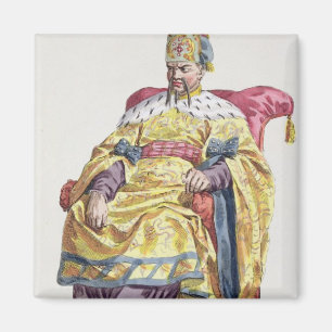 Aimant 1662-1722) empereurs Manchu de Kang Tsi (de la