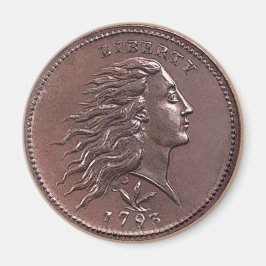 Aimant 1793 Cheveux gonflants Gros Cent