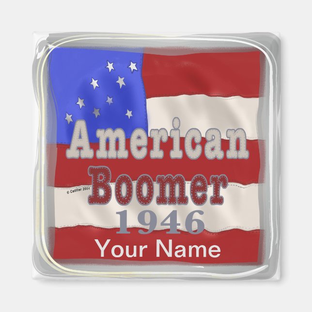 Aimant 1946 Anniversaire baby-boom (Devant)