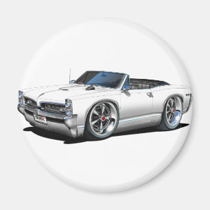 Aimant 1966/67 convertible blanc de GTO