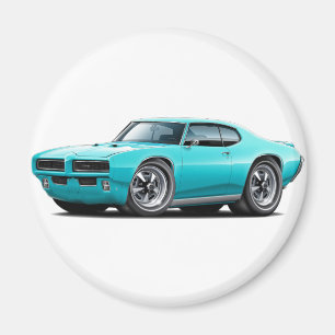 Aimant 1968-69 voiture de turquoise de GTO