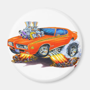 Aimant 1969 GTO Juge Orange Car