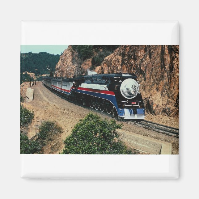 Aimant 1 American Freedom Train (SP) 4449, Cape Horn, CA (Devant)