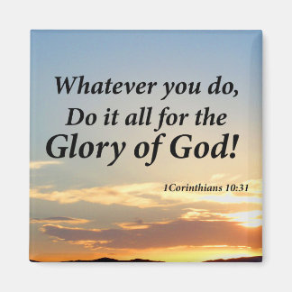 Aimant 1 Corinthiens 10:31