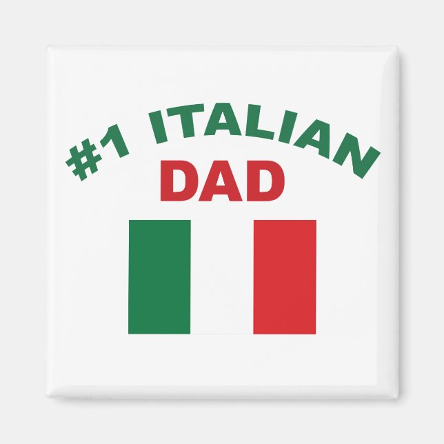 Aimant #1 Papa italien (Devant)
