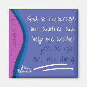 Aimant 1 Thessaloniens 5:11 S'Encourager mutuellement
