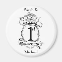 1er anniversaire Mariage