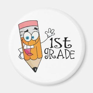 Aimant 1ère année Enseignant de fin d'année Cadeau