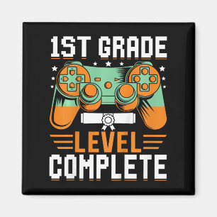 Aimant 1ère année Niveau Complet Graduation Vidéo Jeu Con