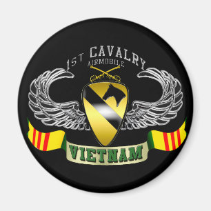 Aimant 1ère Cavalry-Airmobile, Vietnam