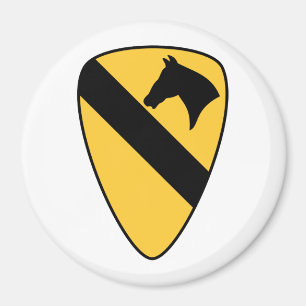 Aimant 1ère division de cavalerie Patch Patriotic