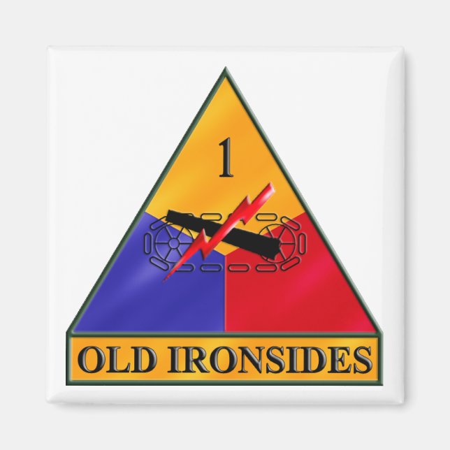 Aimant 1re division blindée (Devant)