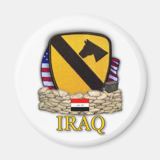 Aimant 1re division de cavalerie anciens combattants de l (Devant)