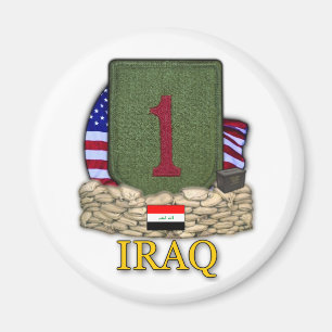 Aimant 1re division d'infanterie anciens combattants iraq