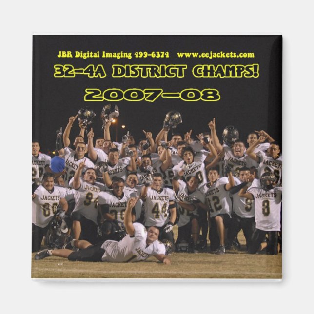 Aimant 2007 32-4a District Champs (Devant)