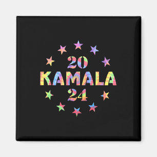 Aimant 2024 Kamala Harris pour le président en état de Cr