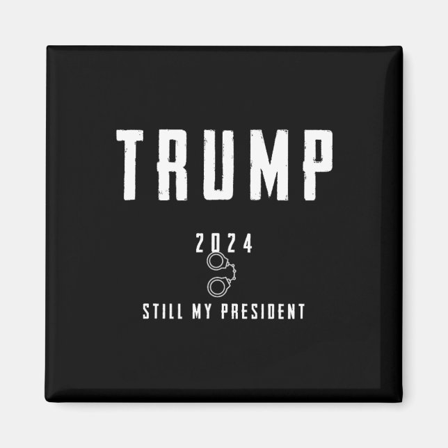 Aimant 2024 Toujours mon président  (Devant)
