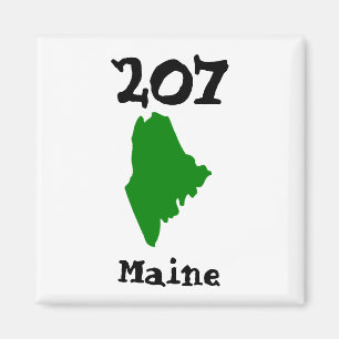 Aimant 207, indicatif régional du Maine