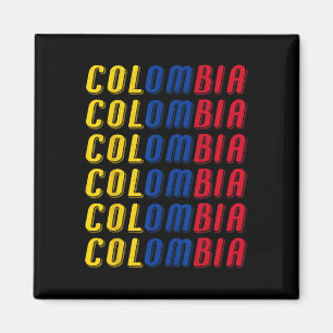 Aimant 2425 Kit Maillot de Foot Drapeau Colombien Sport U