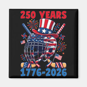 Aimant 250 Ans 1776 2026 250e anniversaire Hockey sur gla