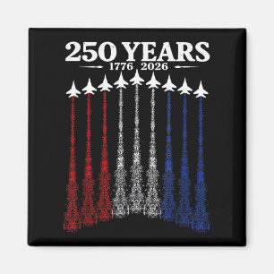 Aimant 250 ans américain 1776 2026 250e anniversaire État