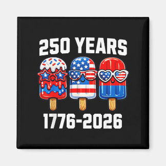 Aimant 250 ans américain 1776 2026 250e USA étudiant garç