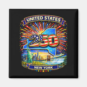 Aimant 250 Ans d'Indépendance des États-Unis New York
