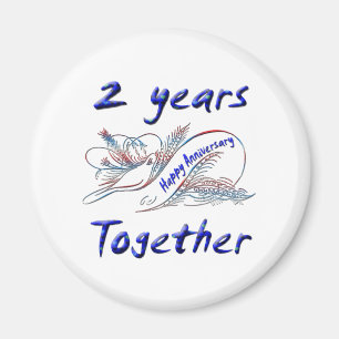 Aimant 2 ans ensemble