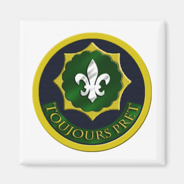 Aimant 2e Régiment blindés de calvaire (Devant)