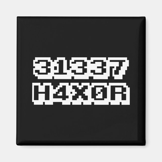 AIMANT 31337 H4X0R (Devant)