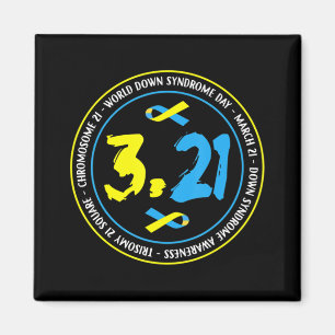 Aimant 321 Sensibilisation mondiale au syndrome de Down p