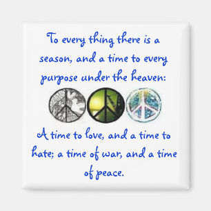 Aimant 3:8 d'Ecclesiastes