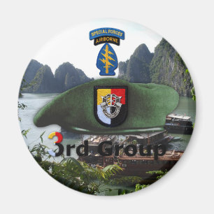 Aimant 3e Groupe des forces spéciales Vis d'anciens comba