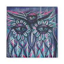 3e hibou des yeux