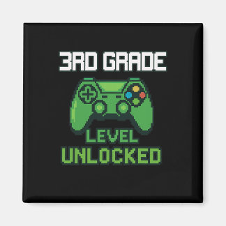 Aimant 3rd Grade Level Unlocked Gamer Ck To School Boys G