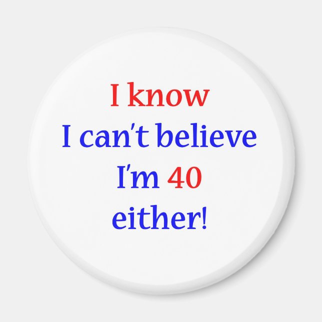 Aimant 40 Soit (Devant)