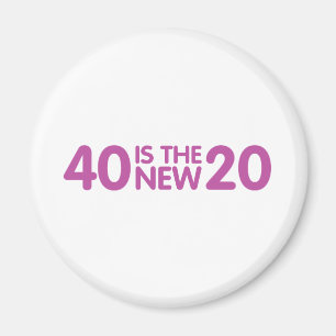 Aimant 40e anniversaire