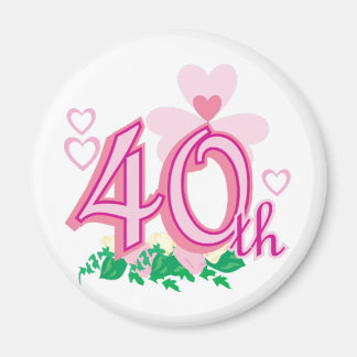 Aimant 40e anniversaire
