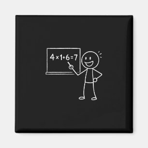 Aimant 41 67 Mème Quarante Un Six Sept Enseignant Des Mat