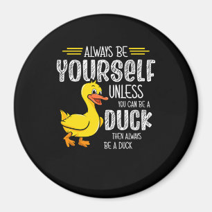 Aimant 45.Canard en caoutchouc pour les amateurs de canar